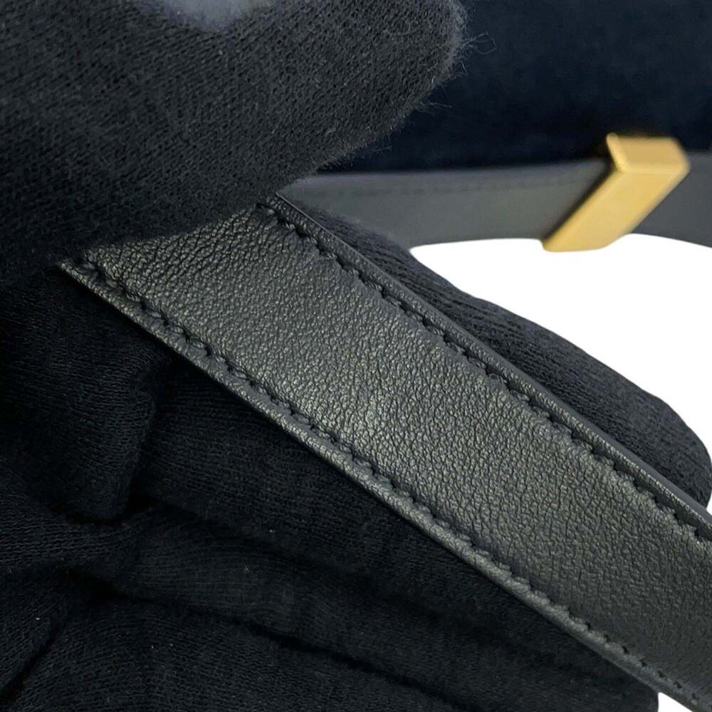CHRISTIAN DIOR Blue Leather Shoulder Bag - Picture 11 of 15